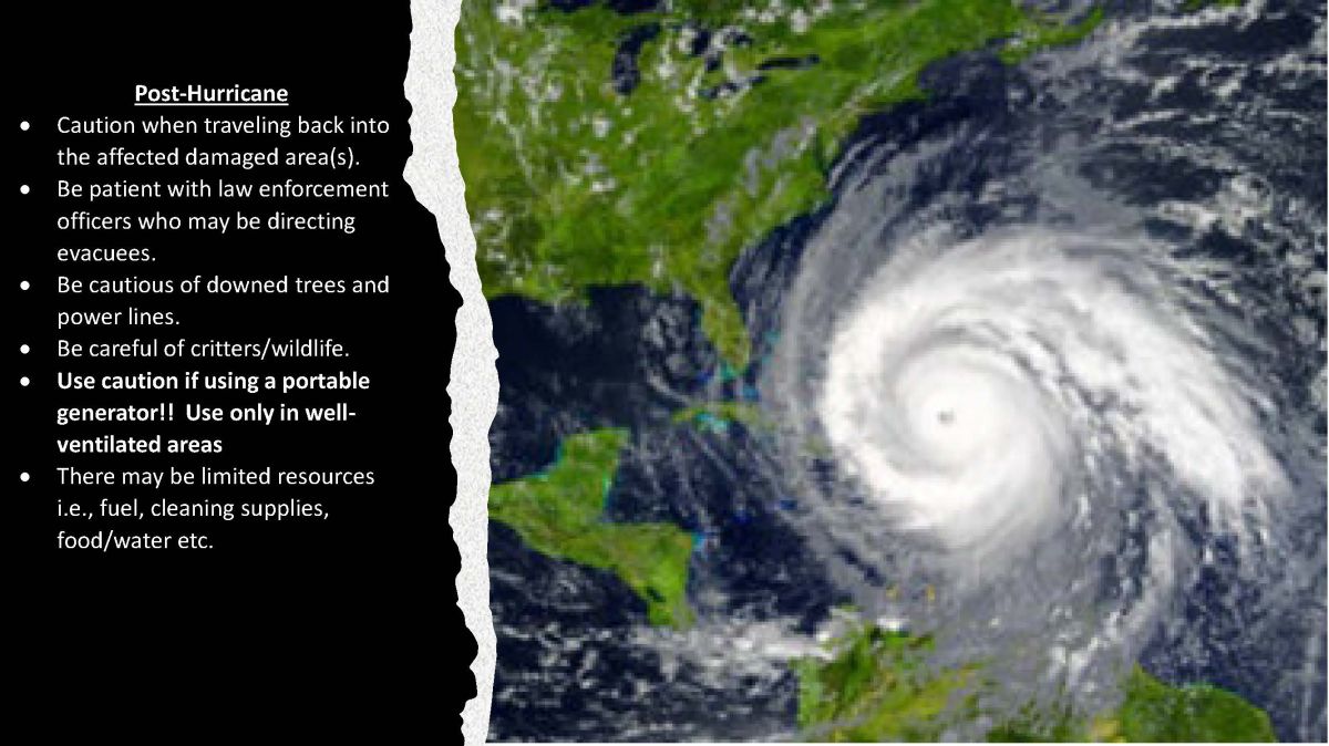 post hurricane